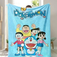 Doraemon Flannel Blanket Special Lunch Break Blanket Nap New Style Machine Washable Fashion Trend Th