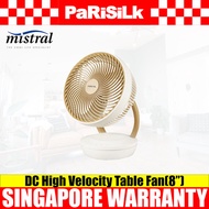 MISTRAL MHV880R-G  DC High Velocity Table Fan(8”)
