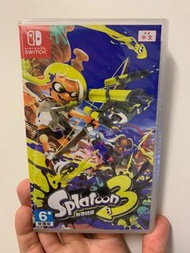 全新 Switch 漆彈大作戰 3 斯普拉遁 3 Splatoon 3 中文版