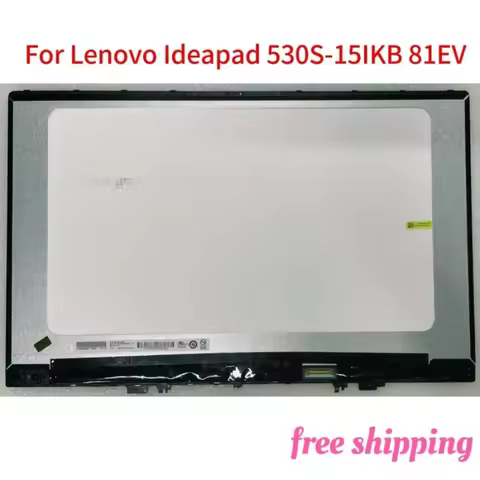 For Lenovo Ideapad 530S-15Ikb 530S-15 81Ev Original 15.6'' Full Fhd Ips Lcd Display Screen with Fron