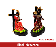 Poong Hesus Nazareno Black Nazarene Statue 8 inches Quiapo Church Patron