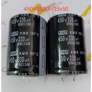 Capacitor 450V330UF 450V 330UF 330UF450V Size 35mm x 50mm high quality 100% new (piece)