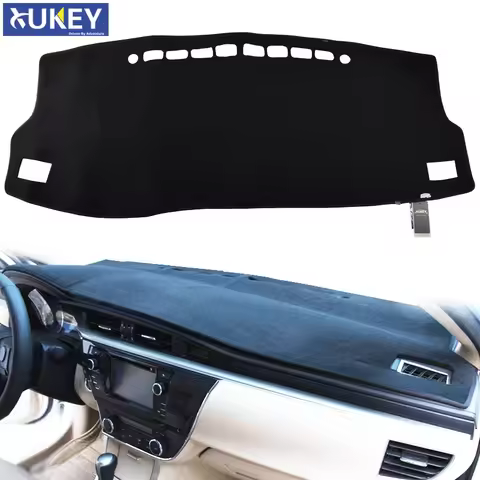 Xukey Dash Mat Dashboard Cover Dashmat For Toyota Corolla iM Auris ZRE172 E180 2014 2015 2016 2017 2