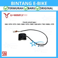 TOMBOL Uwinfly Switch Holder Horn Turn Signal Light Button Electric Bike Turn Signal/ D60 D65/ ADV/ 