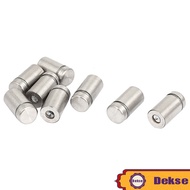 Pen Iklan Baut Akrilik 12*25mm Stainless Steel Kaca Akrilik Sign Board Baut Poster Dinding Reklame B
