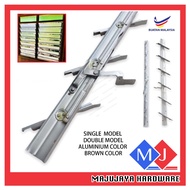 1 PAIR KINGKONG 8/7 Layers Blade Traditional Naco Window Local Louver Naco Single Double Blade Contr