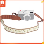 andoer.sg-SIP Andoer Personalized Adjustable Camera Strap Vintage Shoulder for Digitalcamera DSLR (B