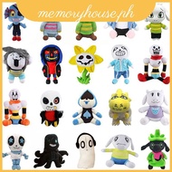 Undertale Plush Doll Sans Sunflower Chara Asriel Lancer Stuffed Toy Kid