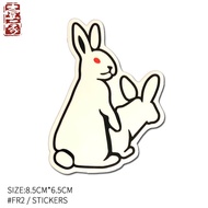 FR2 Dirty Rabbit Computer Sticker Luggage Sticker Card Waterproof Single Sheet Sticker 1046 DZUW