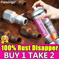 No rust for 10 years Flamingo 450ml  rust remover for metal rust remover spray rust converter rust r