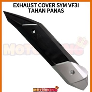 SYM VF3i EXHAUST COVER HEAVY DUTY TAHAN PANAS EXHAUST SIDE COVER AND END CAP FULL SET