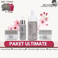 Buy 1 GET 1 FREE GIFT MS GLOW ULTIMATE SERIES ORIGINAL SKINCARE Removing Black Spots