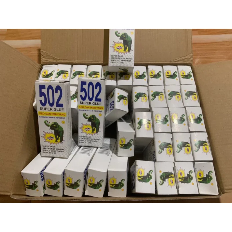 1 thùng 50 hộp keo dán sắt 502