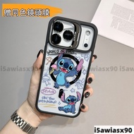 Singinging Dizai Magnetic Phone Case iPhone17ProMax Lens Holder Apple i16 15 14 13 12 11 Wireless Ch