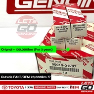(Original 100,000km) >> Fortuner 2.8 Innova 2.0 Iridium Spark Plug FK20HR-A8 TGN140 TGN156 90919-012