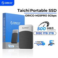 ORICO Taichi 1TB 2TB External SSD USB3.2 460MB/s Type C Portable SSD for iPhone 17 Laptop (M25Pro)