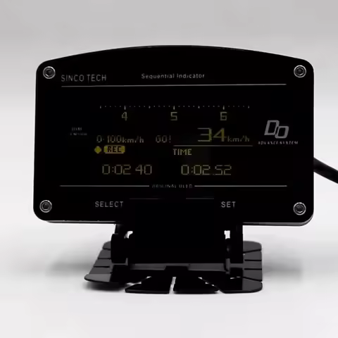 2.5 '' LCD Universal Auto OLED Race Dash Advance ZD RPM Speedometer Boost EGT AFR Gauge Meter Cluste