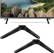 Luxshiny Universal TV Stand Tabletop - 1pair TV Stand Foot with Screws, Replacement TV Stand Legs fo