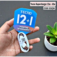 TECNO Type C Fastcharging Charger Cable 18W 33W 45W 70W Pova 6, Spark 20 Pro, Camon 40, Pova 4 Pro, 