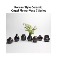 Korean Style Ceramic Onggi Flower Vase 7 Series **Shipping from Korea**