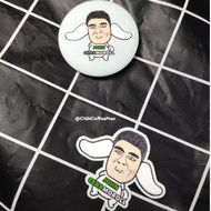 John Cenamoroll sticker / badge (1 piece)