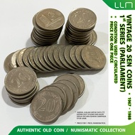 Vintage 20 Sen Coin (1967 - 1988 1st Series) Price Per Piece