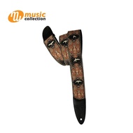 PRS สายสะพายกีตาร์ GUITAR STRAP CUSTOM JACQUARD BIRDS FLEUR - PEACH