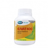 EXP 07/2026 MEGA E NAT 400IU (100'S)