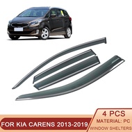 For KIA Carens Rondo RP 2013-2019 Car Window Sun Rain Shade Visors Shield Shelter Protector Cover Tr