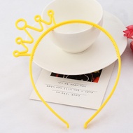 Gratis Ongkir - Bando Bandana Anak Warna-Warni / Bando Korea Lucu / Bando Desain Mahkota Anti Slip