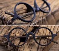 Gọng kính Acetate Posesion Toko phong cách Retro mắt kính tròn nam nữ chính hãng