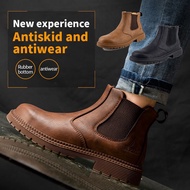 Quality Assurance Safety Boots/Safety Shoes High-cut Waterproof Safety Boots Steel Toe-toe Work Shoe