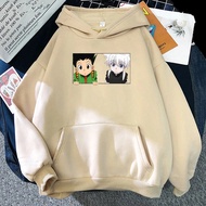 Hunter X Hunter Anime Hoodie Killua Printing Sweatshirt Gon Cosplay Women Harajuku Pullovers Oversized Streetwear Tops Sudaderas XS-4XL