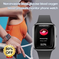 Painless blood pressure and blood glucose smart watch