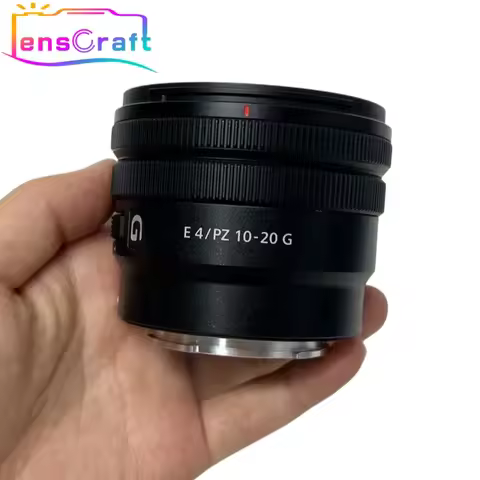 98% New E PZ10-20G 10-20mm F4 G half frame wide-angle electric zoom For Sony ZVE10/A6400 universal m