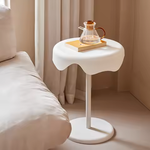 Internet celebrity ice cream rack coffee table mobile small side table bedside table tatami tea tabl