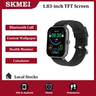 SKMEI B56 Jam Tangan Smartwatch Pria  Bluetooth Call | Wallpaper Kustom Jam Pintar