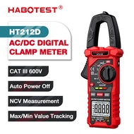 HABOTEST Digital Clamp Meter DC/AC Current 600A Multimeter Ammeter Voltage Tester Car Amp Hz Capacit