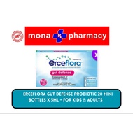 Erceflora Gut Defence Probiotic Supplement 20 mini x 5ml For kids & adult