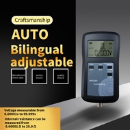 YR1030+/YR1035+เครื่องทดสอบความต้านทานในผลิตภัณฑ์ใหม่ อินเทอร์เฟซภาษาอังกฤษที่มีความแม่นยำสูงใหม่ YR