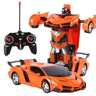 Good Breeze 2 in 1 Robot Car RC Toy Model Transformation Remote Control Toys Battery Deformation Spo