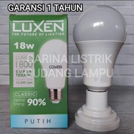 LUXEN LED BULB 18W 18 WATT CLASSIC COSMO WHITE 6500K CDL