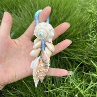 Shell Natural Rattle Handmade Conch Ocean Seaside Ornaments Cultural Creative Souvenirs Pure Natural