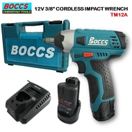 BOCCS 12V CORDLESS 3/8" IMPACT WRENCH TM12A WITH 2 X 2.0AH BATTERY & FAST CHARGER