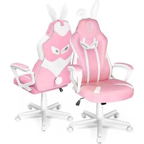 JOYFLY Pink Gaming Chair, Computer Gaming Chair for Adults Teens Kids Gamer Chair Video Game Chairs,