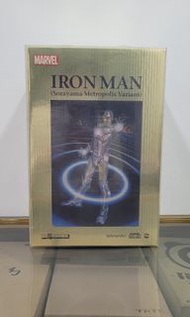 全新現貨 剩一 bearbrick sorayama iron man ironman reverse gold 100% 400% 空山基