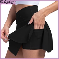 Women Tennis Skirt with Pocket High Waisted Golf Skort Summer Casual Athletic Sports Running Pickleb