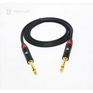 Audio cable 5.5 mtr - 10 meters Jack Akai mono 6.5mm To Jack Akai mono 6.5mm
