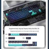 XINMENG X98 Pro-Mechanical keyboard-คีย์บอร์ด 99 คีย์ ไร้สาย Hot-swap 3 โหมด โครงสร้าง gasket WHITE-