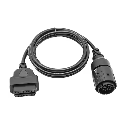 For B Motorcycles 10 Pin Adapter ICOM-D Cable For 10Pin To 16Pin OBD2 Diagnostic Connector Motobikes
